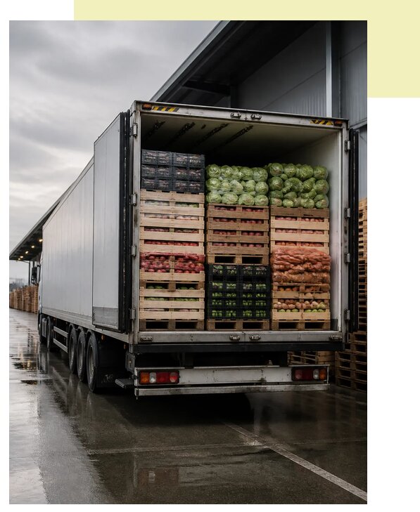 Перевозка плодоовощной продукции в Борисоглебск по цене от 5202 р. | Агросервис-Брс