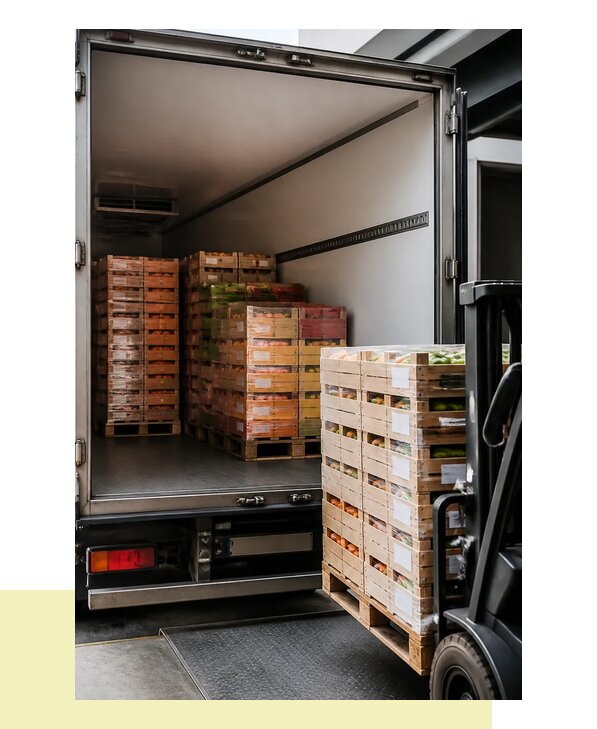 Перевозка сельхозпродукции на паллетах с доставкой в Борисоглебск