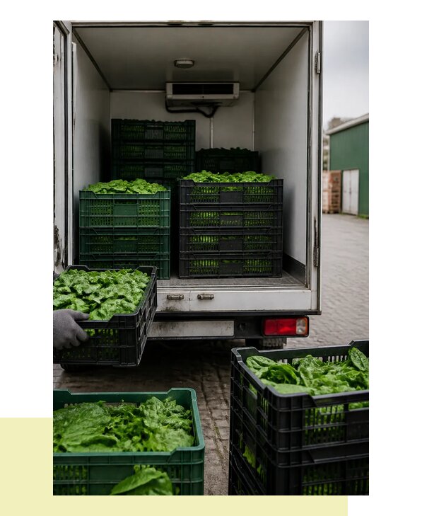 Перевозка шпината в Борисоглебск с сохранением свежести продукции